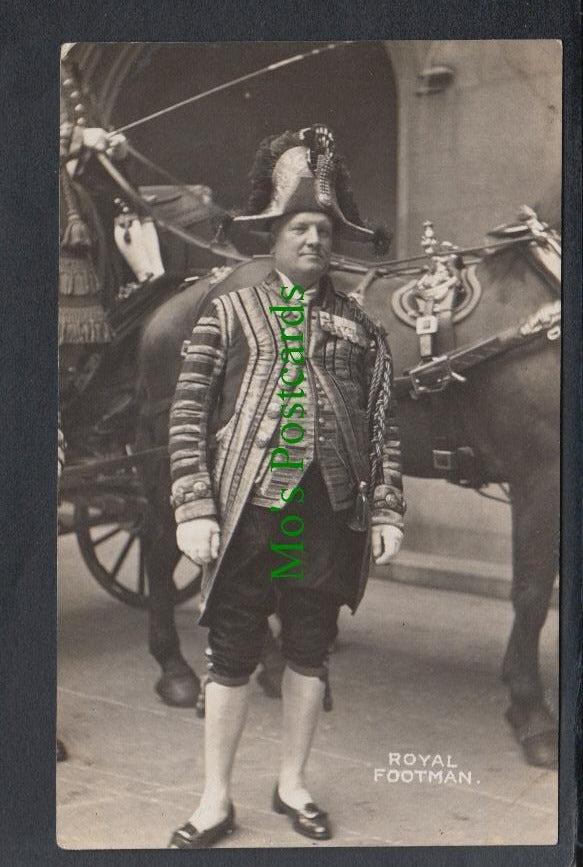 Royalty Postcard - A Royal Footman