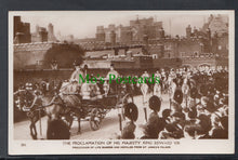 Load image into Gallery viewer, Royalty Postcard - Proclamation of King Edward VIII
