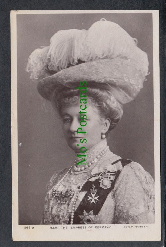 Royalty Postcard - The Empress of Germany