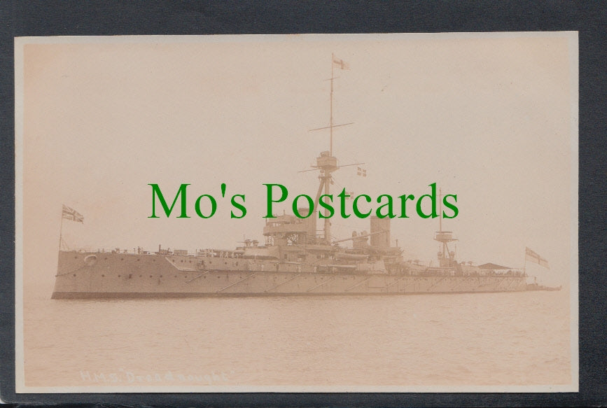 Naval Postcard - H.M.S.Dreadnought