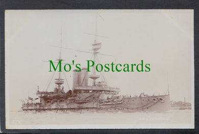 Naval Postcard - H.M.S.Canopus