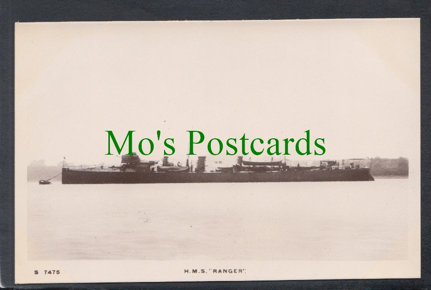 Naval Postcard - H.M.S. 
