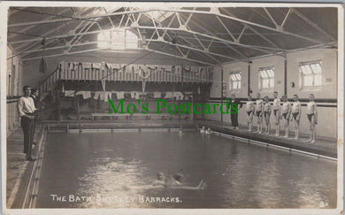 Suffolk Postcard - The Bath, Shotley Barracks   RS31114