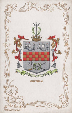 Heraldic Postcard - Chatham - Ja Ja Heraldic Series - Mo’s Postcards 