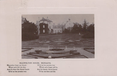 Scotland Postcard - Maxwelton House, Moniaive, 1908 - Mo’s Postcards 