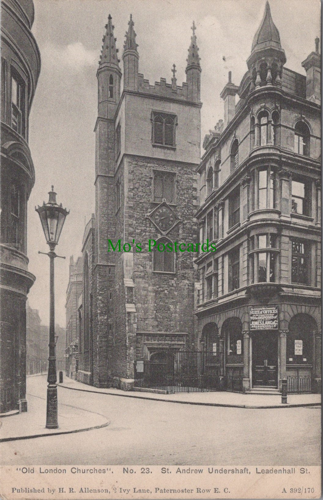 St Andrew Undershaft, Leadenhall Street, London