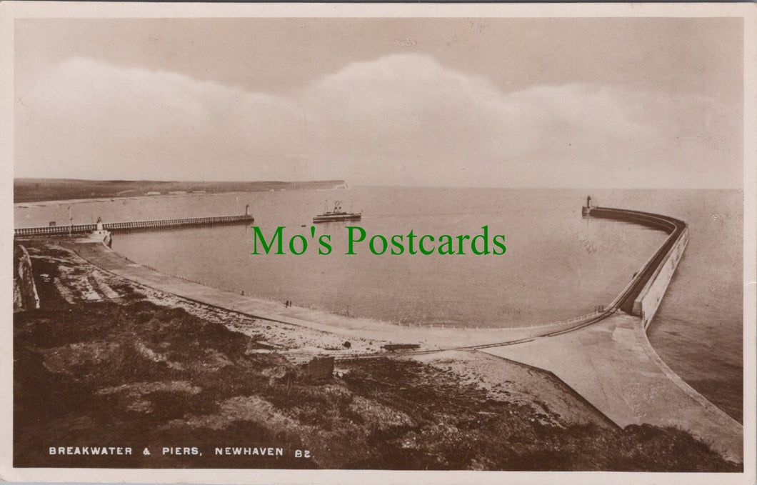 Breakwater and Piers, Newhaven, Sussex