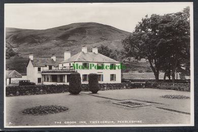 Scotland Postcard - The Crook Inn, Tweedsmuir, Peebleshire - Mo’s Postcards 
