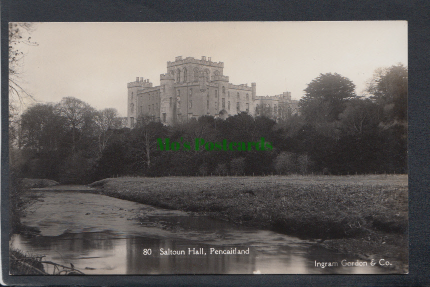 Scotland Postcard - Saltoun Hall, Pencaitland - Mo’s Postcards 