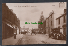 Load image into Gallery viewer, Scotland Postcard - High Street Looking North, Lockerbie, 1913 - Mo’s Postcards 
