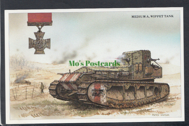 Military Postcard - Medium A, Whippet Tank - The Tank Corps - Mo’s Postcards 