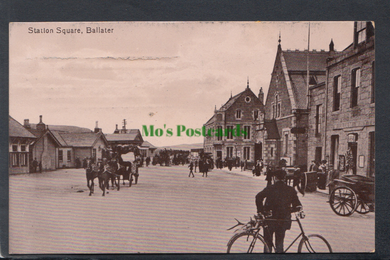 Scotland Postcard - Station Square, Ballater - Mo’s Postcards 