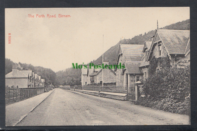 Scotland Postcard -The Perth Road, Birnam - Mo’s Postcards 