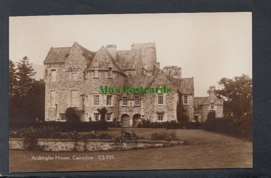 Scotland Postcard - Ardkinglas House, Cairndow - Mo’s Postcards 
