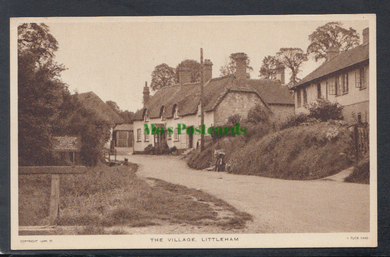 Devon Postcard - The Village, Littleham - Mo’s Postcards 