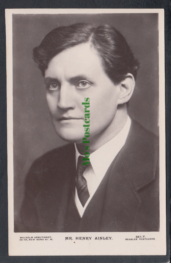 Actor Mr Henry Ainley