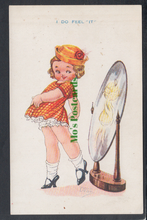 Load image into Gallery viewer, Children - Girl and Mirror - Dora Dean
