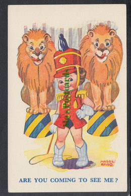 Children - Circus Lions - Mabel Rood