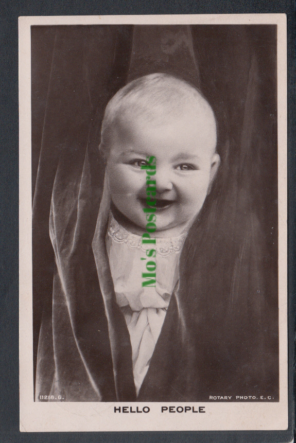 Baby Postcard - Babies - Hello People 