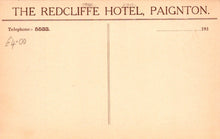 Load image into Gallery viewer, Devon Postcard - The Redcliffe Hotel, Paignton - Mo’s Postcards 
