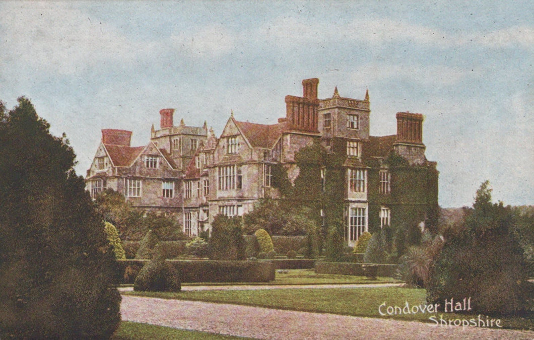 Shropshire Postcard - Condover Hall - Mo’s Postcards 