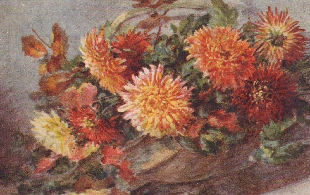 Nature Postcard - Artist View of a Flower Arrangement - Mo’s Postcards 