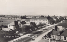 Load image into Gallery viewer, Leicestershire Postcard - Blaby Lane and School, South Wigston - Mo’s Postcards 
