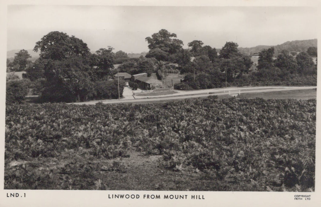 Hampshire Postcard - Linwood From Mount Hill - Mo’s Postcards 