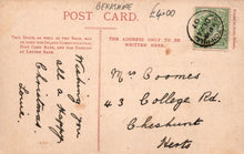 Load image into Gallery viewer, Berkshire Postcard - Aldermaston Court, 1907 - Mo’s Postcards 

