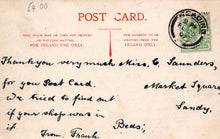 Load image into Gallery viewer, Berkshire Postcard - Wellingtonian Avenue, Near Wokingham, 1907 - Mo’s Postcards 
