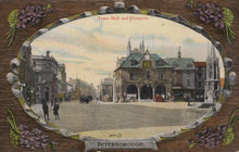 Load image into Gallery viewer, Cambridgeshire Postcard - Town Hall and Cowgate, Peterborough, 1912 - Mo’s Postcards 
