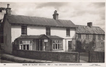 Load image into Gallery viewer, Cambridgeshire Postcard - Home of Rupert Brooke, 1909 II - The Orchard, Grantchester - Mo’s Postcards 
