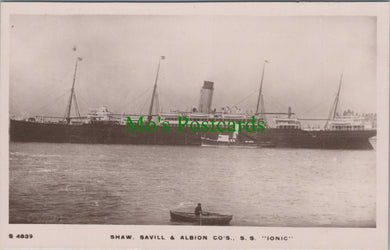 Shipping Postcard - The S.S.