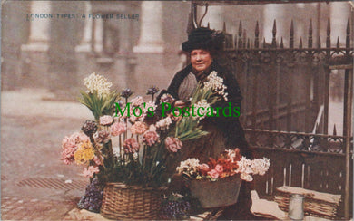 London Types: A Flower Seller
