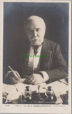 Political Postcard - The Rt Hon Sir H.Campbell-Bannerman