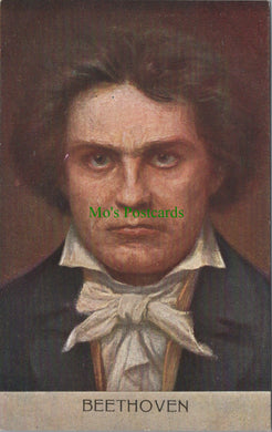 Music Postcard - Composer Ludwig van Beethoven