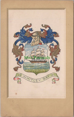 Heraldry Postcard - Whitley Bay