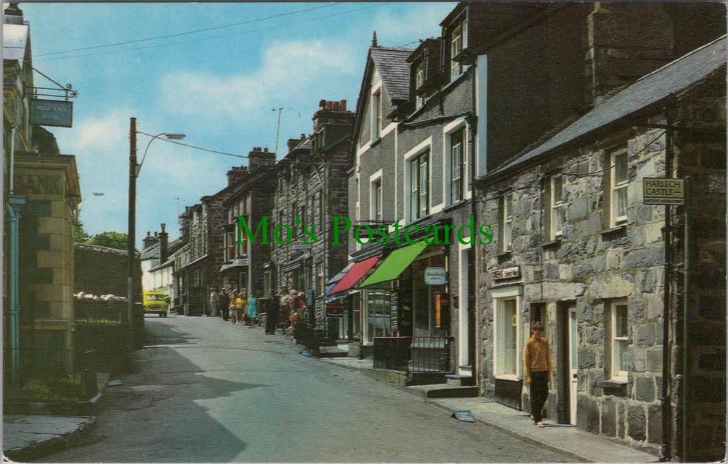 High Street, Harlech, Wales