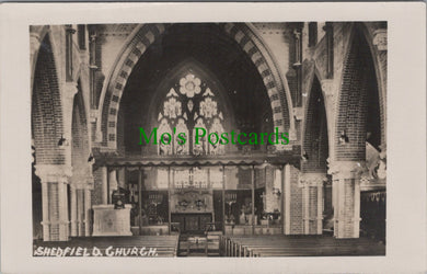 Interior of Shedfield Church, Hampshire