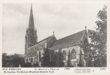 Load image into Gallery viewer, Surrey Postcard - Old Dorking - St Martin&#39;s Church c1890 - Mo’s Postcards 
