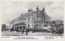 Load image into Gallery viewer, London Postcard - Old Sidup (Sidcup) - &quot;The Old Black Horse&quot; and Route 21 Terminal c1913 - Mo’s Postcards 
