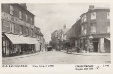 Load image into Gallery viewer, Hampshire Postcard - Old Basingstoke - New Street c1900 - Mo’s Postcards 
