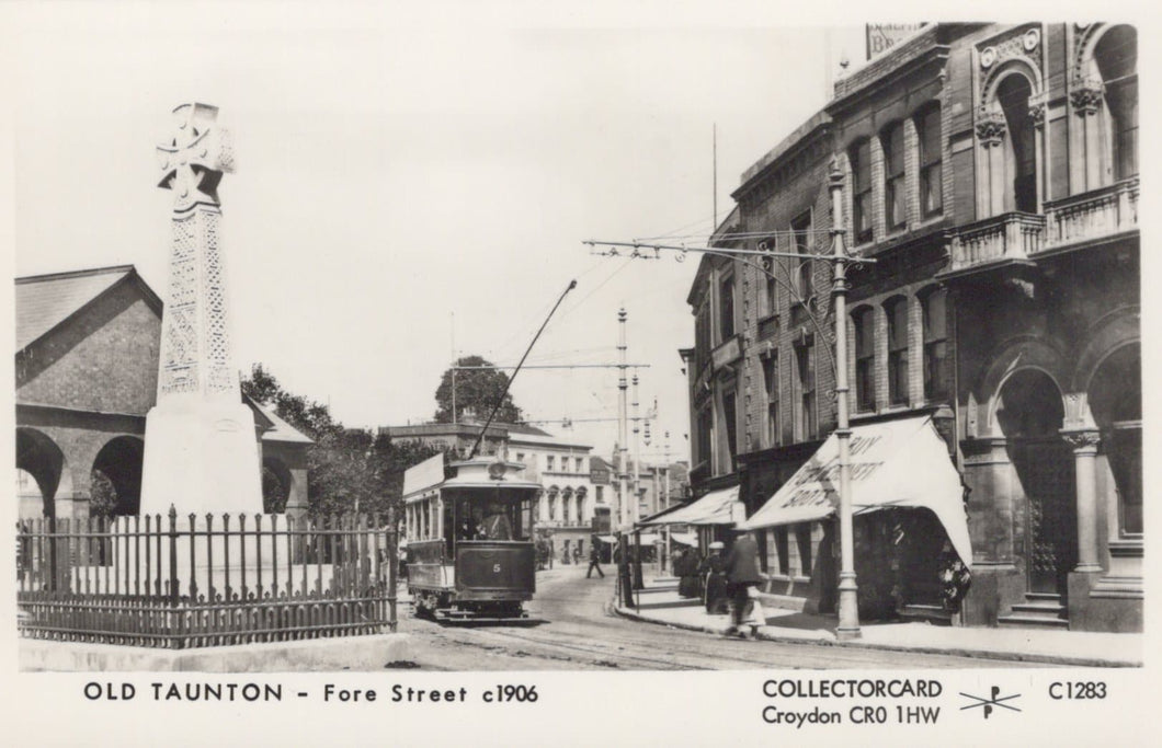 Somerset Postcard - Old Taunton - Fore Street c1906 - Mo’s Postcards 