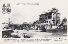 Load image into Gallery viewer, Berkshire Postcard - Windsor Station (Now Slough), Great Western Railway, 1838 - Mo’s Postcards 
