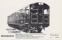 Load image into Gallery viewer, Railways Postcard - Mersey Travel - Mersey Railway, 3rd Class Trailer Car No 105 - Mo’s Postcards 
