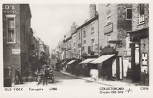 Load image into Gallery viewer, Yorkshire Postcard - Old York - Fossgate c1886 - Mo’s Postcards 
