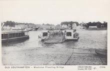 Load image into Gallery viewer, Hampshire Postcard - Old Southampton - Woolston Floating Bridge - Mo’s Postcards 
