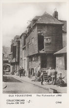 Load image into Gallery viewer, Kent Postcard - Old Folkestone - The Fishmarket c1905 - Mo’s Postcards 
