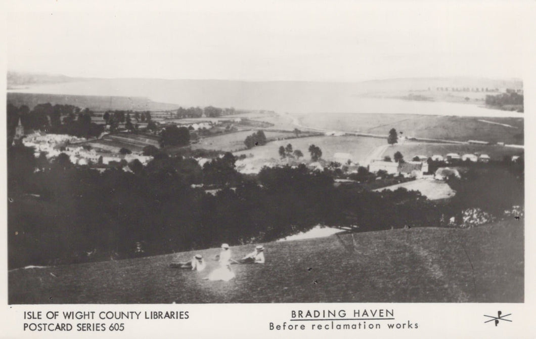 Isle of Wight Postcard - Brading Haven Before Reclamation Works - Mo’s Postcards 