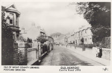 Load image into Gallery viewer, Isle of Wight Postcard - Old Newport - Castle Road c1913 - Mo’s Postcards 
